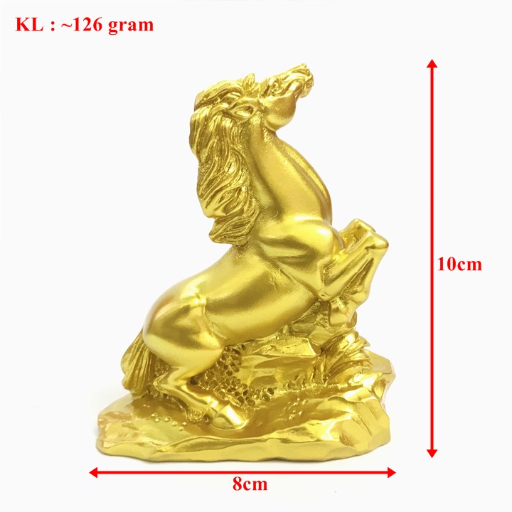 Tượng Con Ngựa Vàng  -  SP005235 